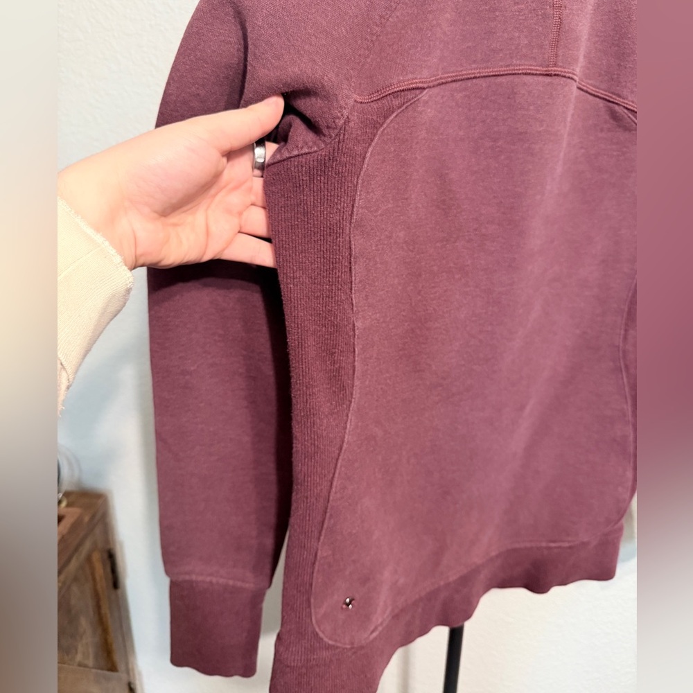 Lululemon ‘Cozy Cuddle Up’ Full Zip Warm Thick Fleece Jacket - Women’s 8 - Picture 12 of 12
